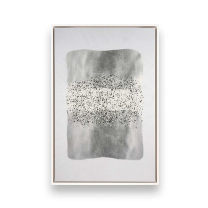 [Color:Opaque White], Picture of art in a White frame