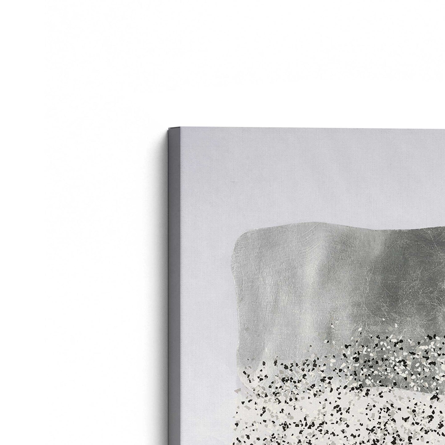 [Color:Stretched Canvas], Picture of the corner of the art