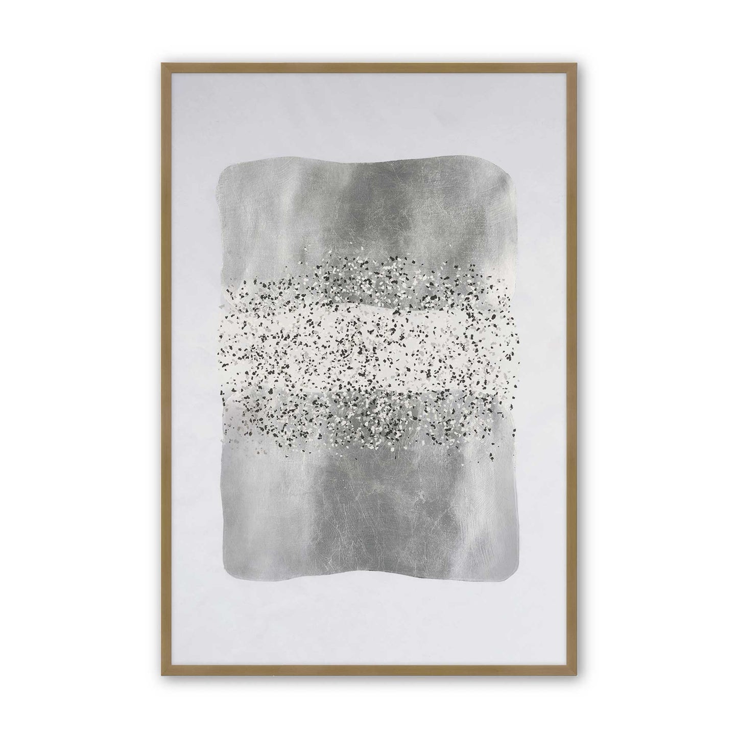 [Color:Brushed Gold], Picture of art in a Brushed Gold frame