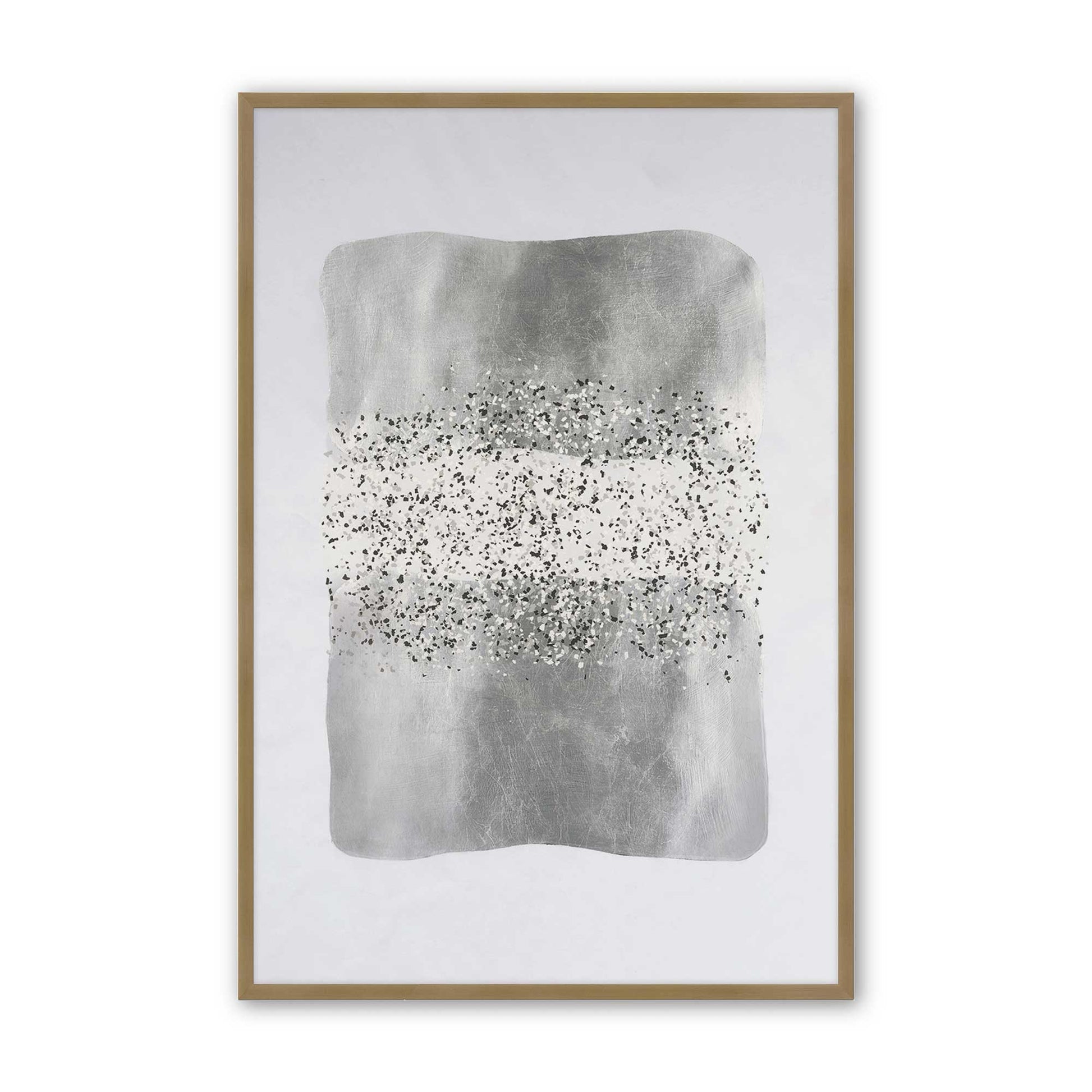 [Color:Brushed Gold], Picture of art in a Brushed Gold frame