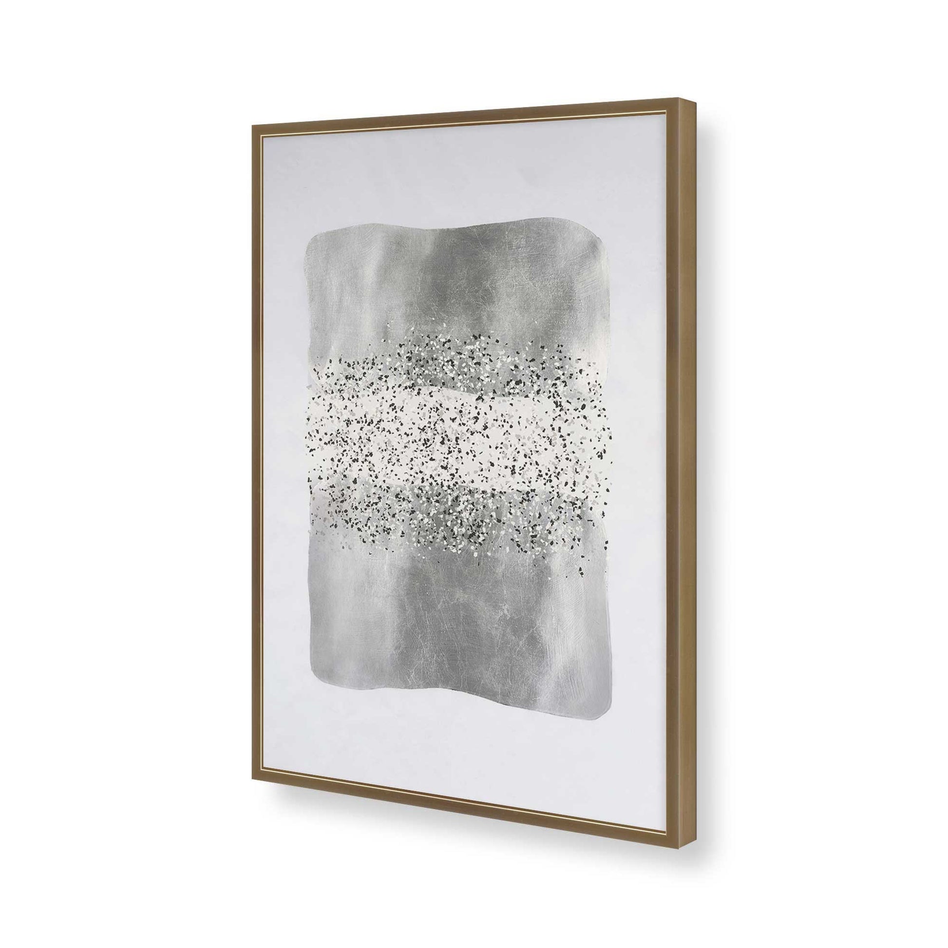 [Color:Brushed Gold], Picture of art in a Brushed Gold frame of the corner