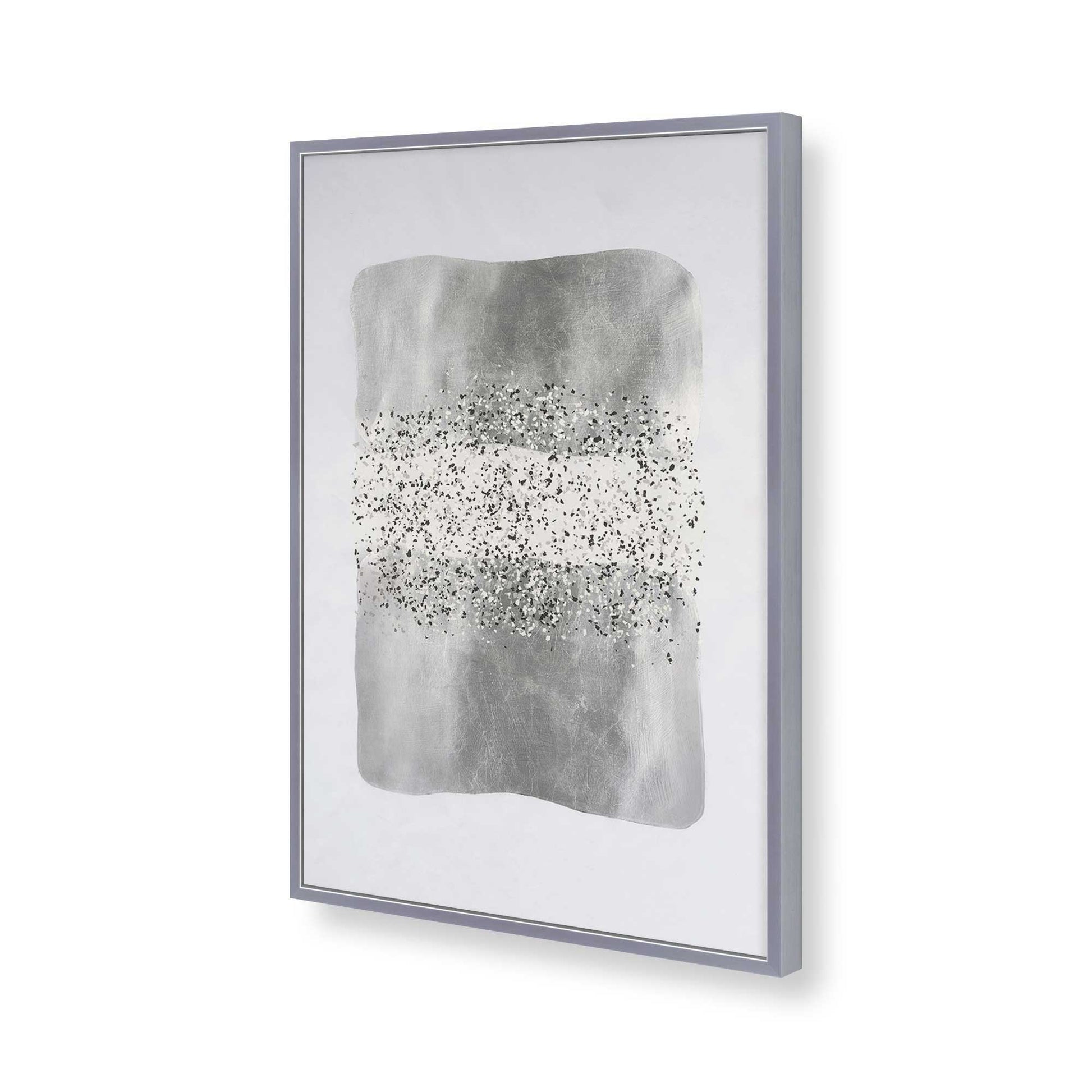 [Color:Polished Chrome], Picture of art in a Polished Chrome frame of the corner