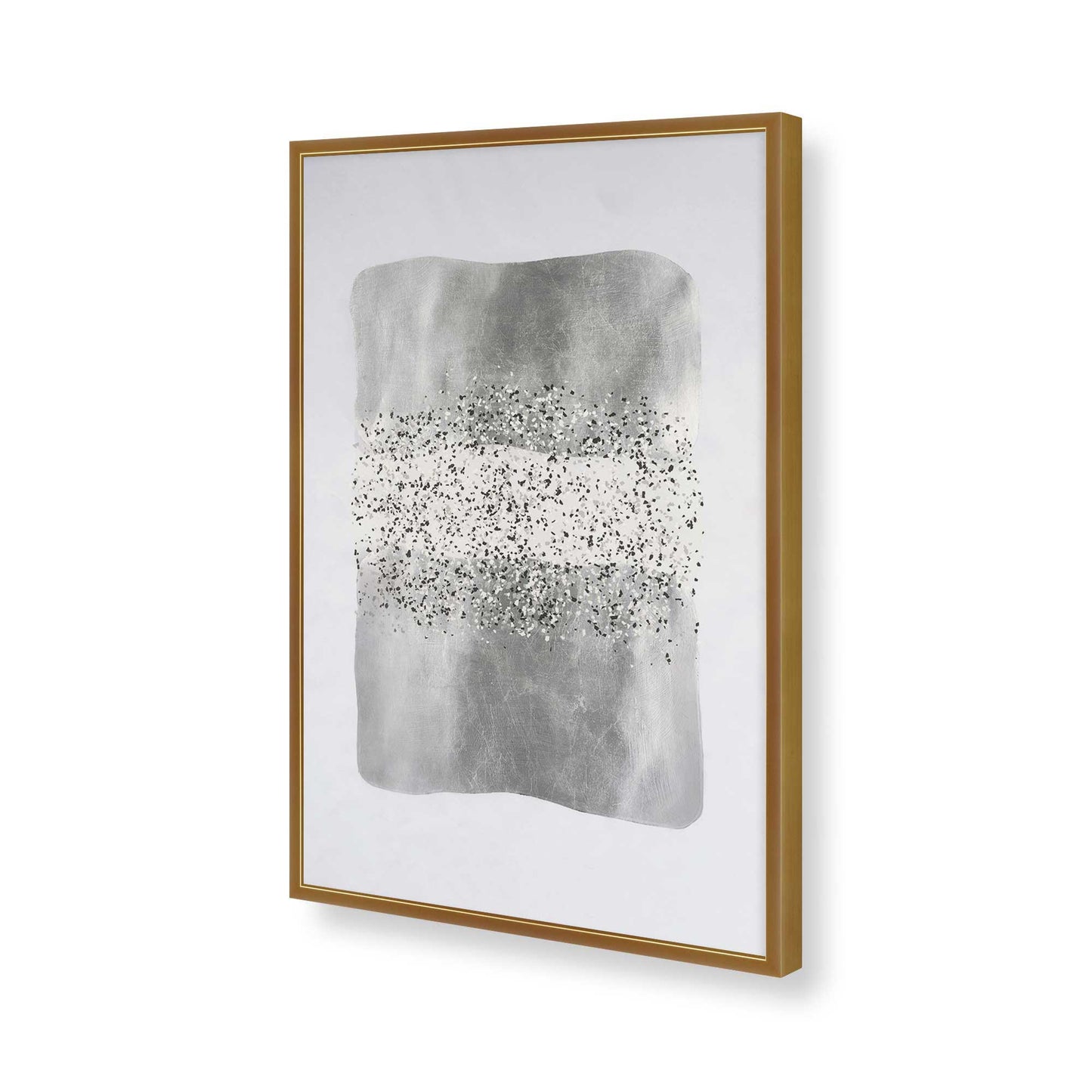 [Color:Polished Gold], Picture of art in a Polished Gold frame of the corner