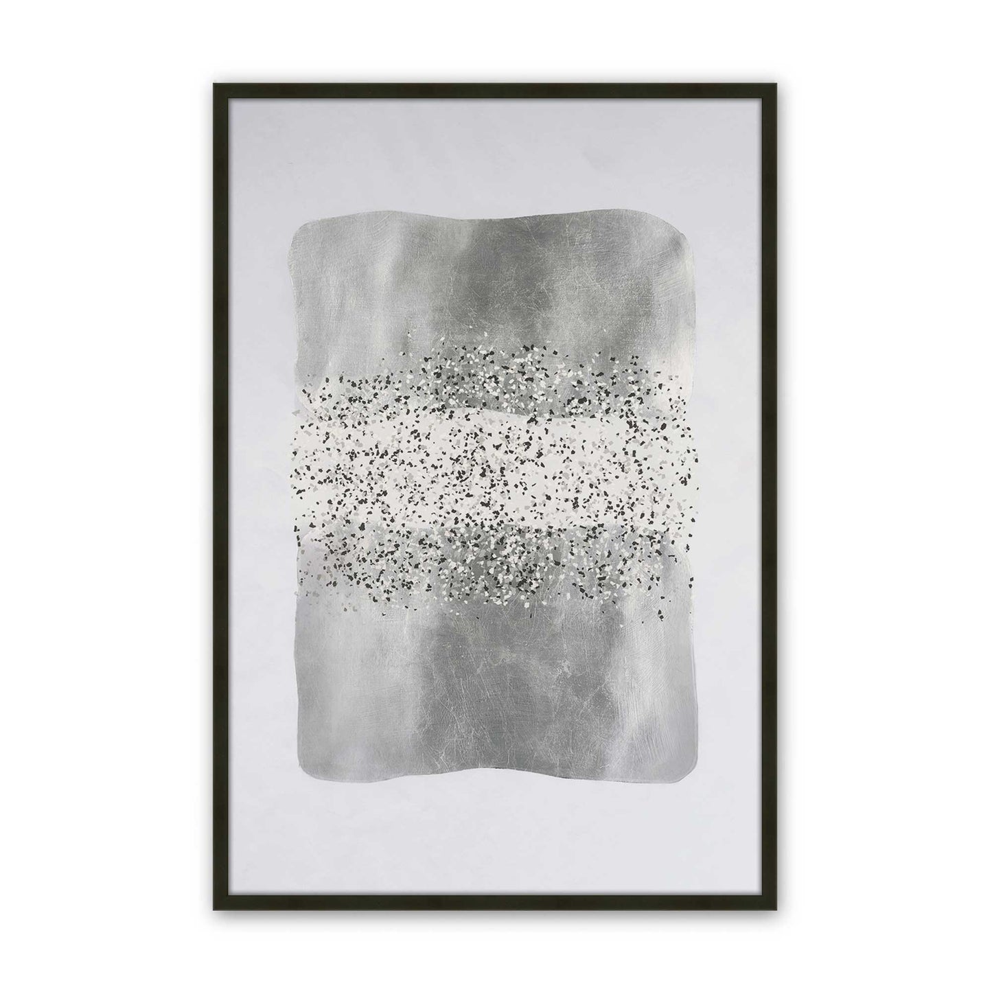 [Color:Satin Black], Picture of art in a Satin Black frame
