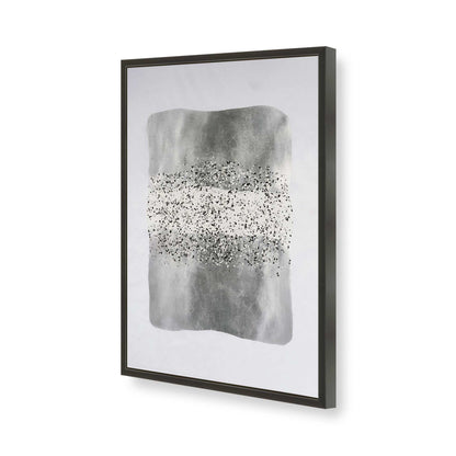 [Color:Satin Black], Picture of art in a Satin Black frame of the corner