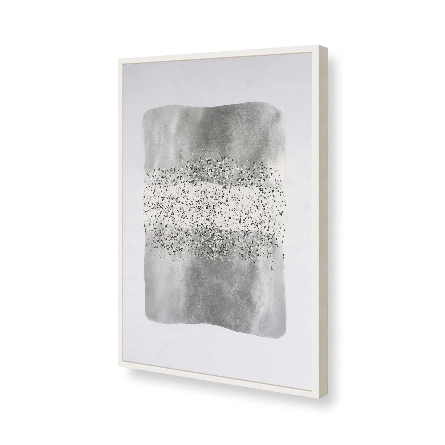 [Color:Opaque White], Picture of art in a Opaque White frame of the corner