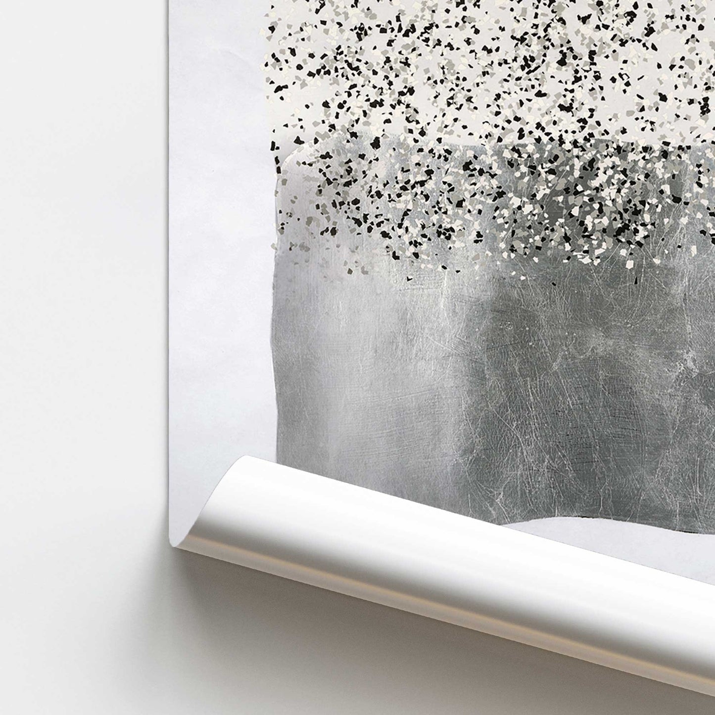 [color:Rolled Print], Picture of close up of art