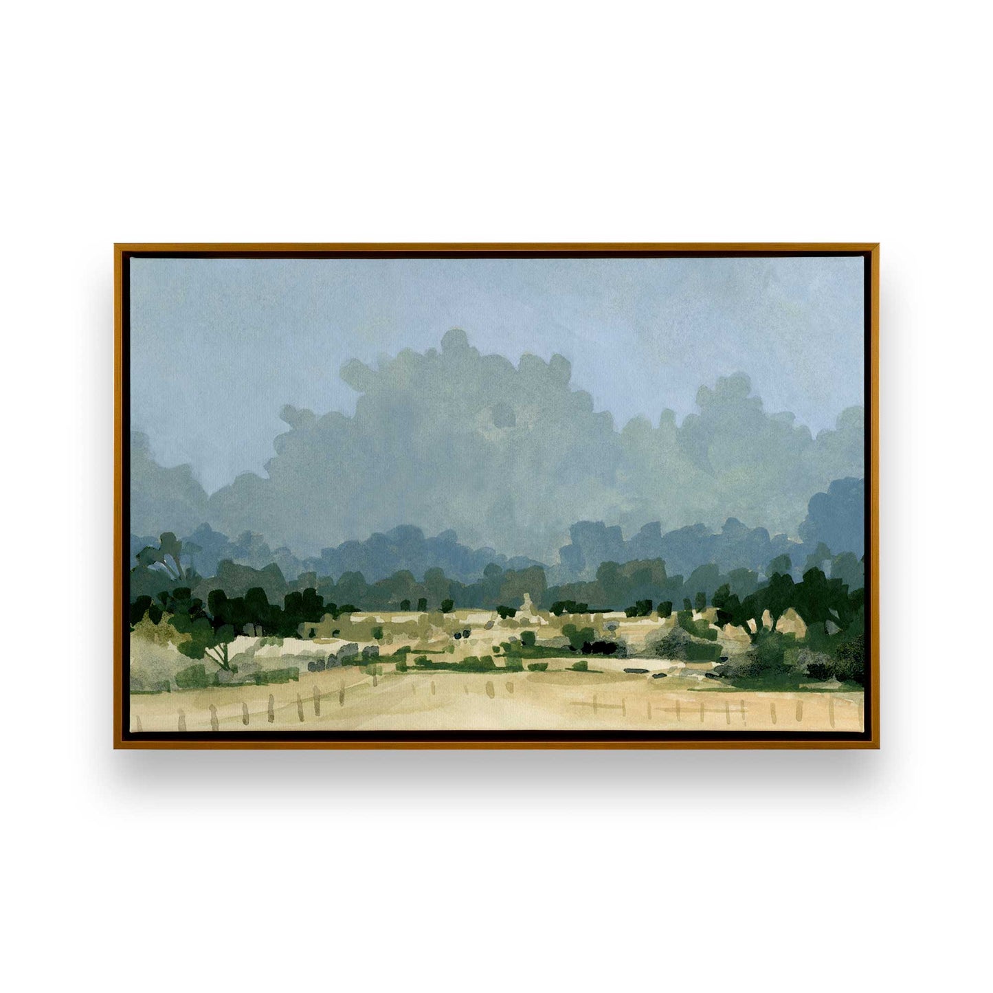 [Color:Polished Gold], Picture of art in a Polished Gold frame