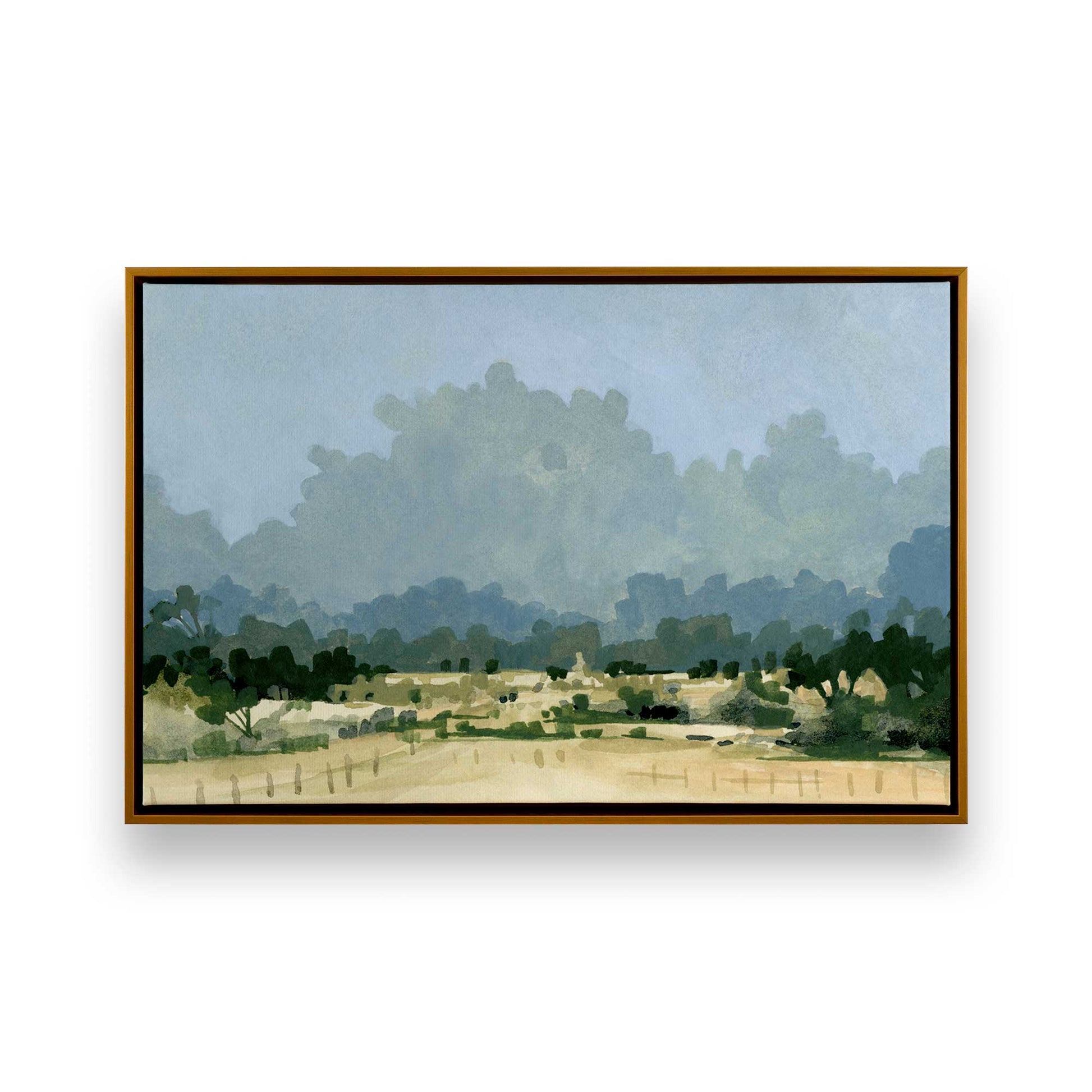 [Color:Polished Gold], Picture of art in a Polished Gold frame