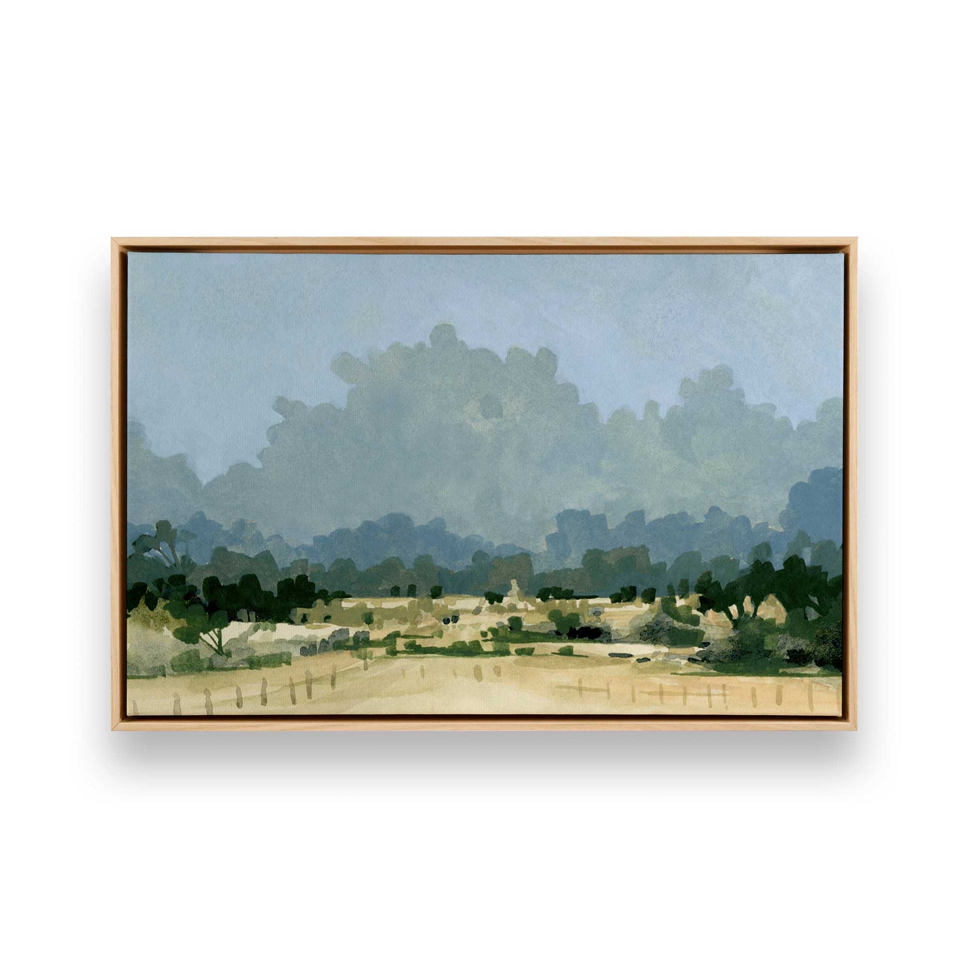 [Color:American Maple], Picture of art in a American Maple frame
