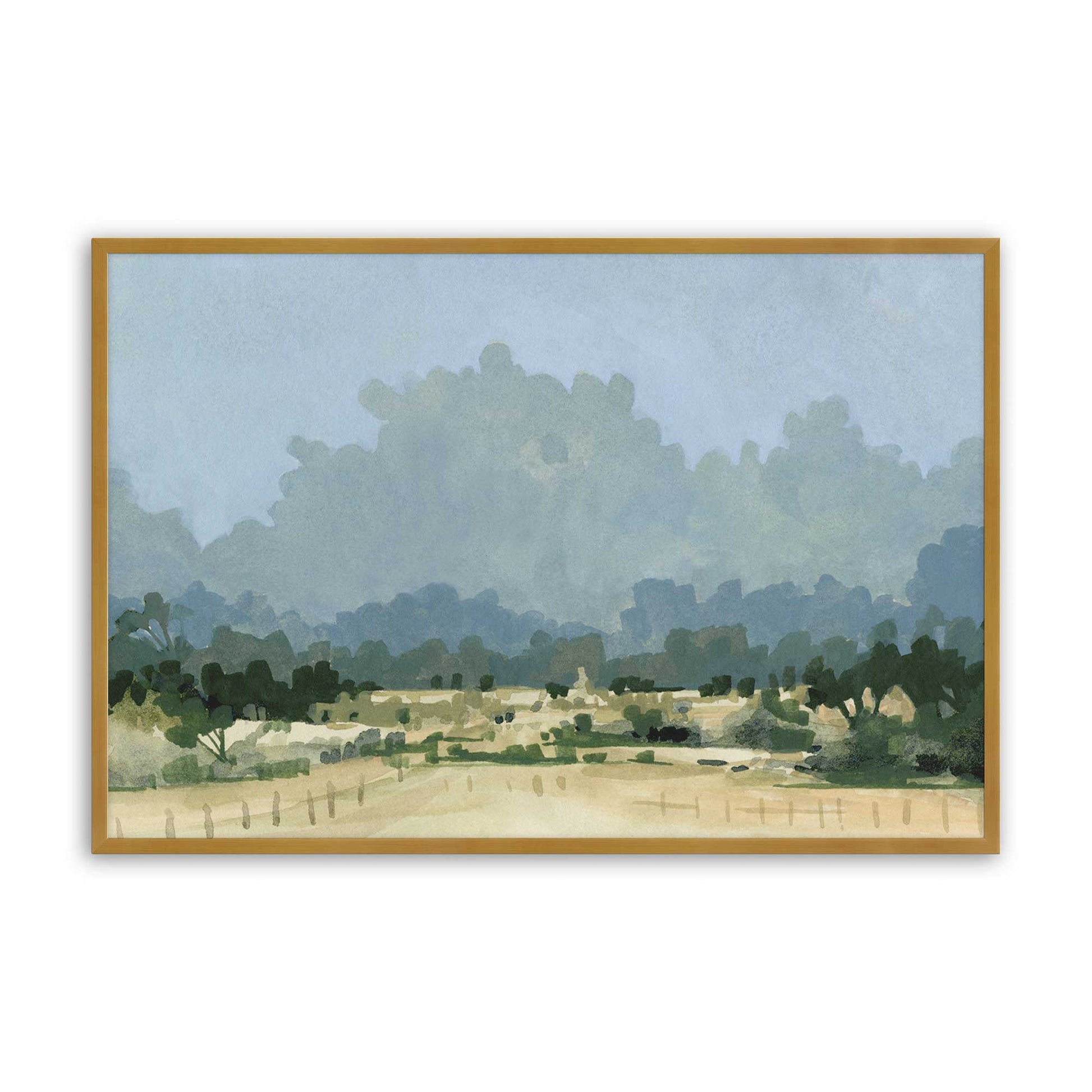 [Color:Polished Gold], Picture of art in a Polished Gold frame