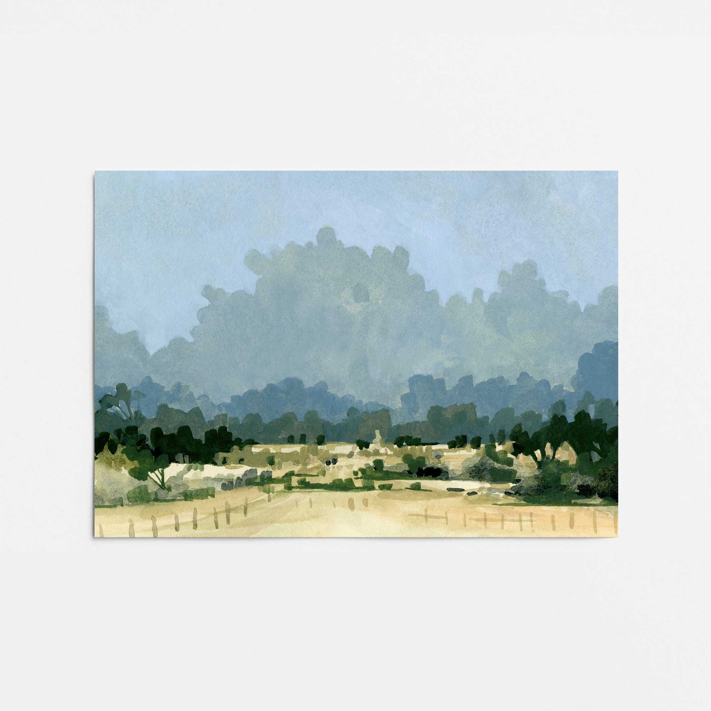 [color:Rolled Print], Picture of close up of art
