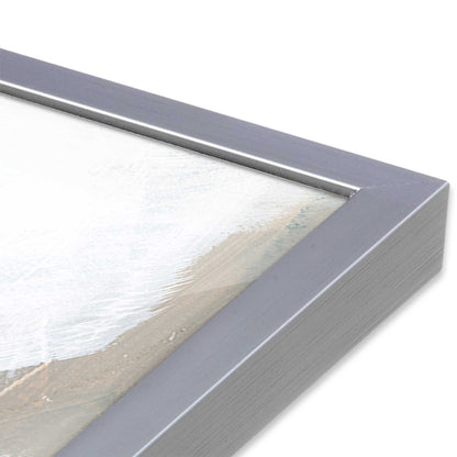 [Color:Polished Chrome], Picture of art in a Polished Chrome frame at an angle