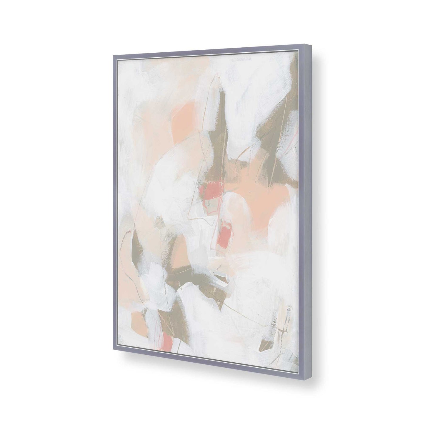 [Color:Polished Chrome], Picture of art in a Polished Chrome frame of the corner