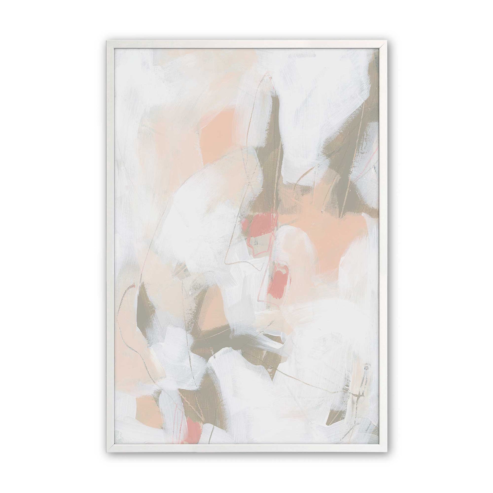 [Color:Opaque White], Picture of art in a Opaque White frame