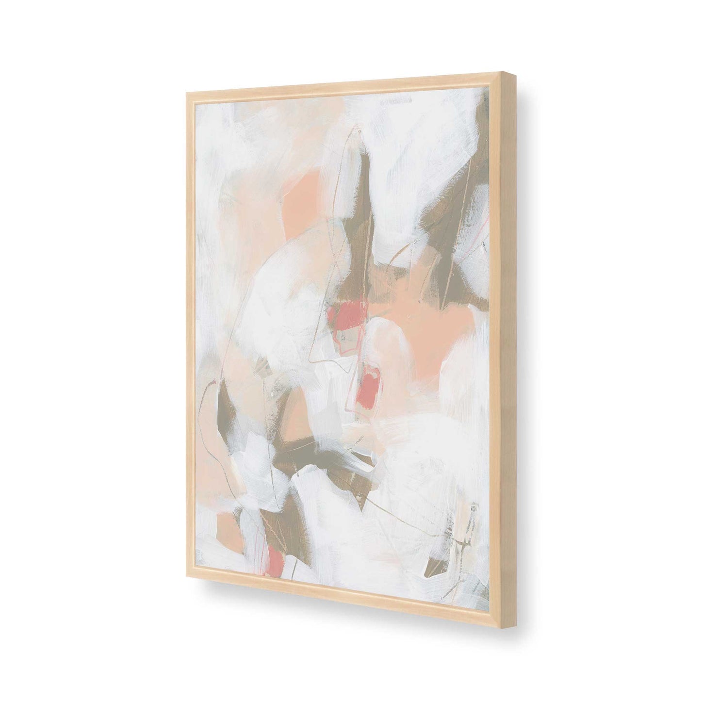 [Color:Raw Maple], Picture of art in a Raw Maple frame of the corner