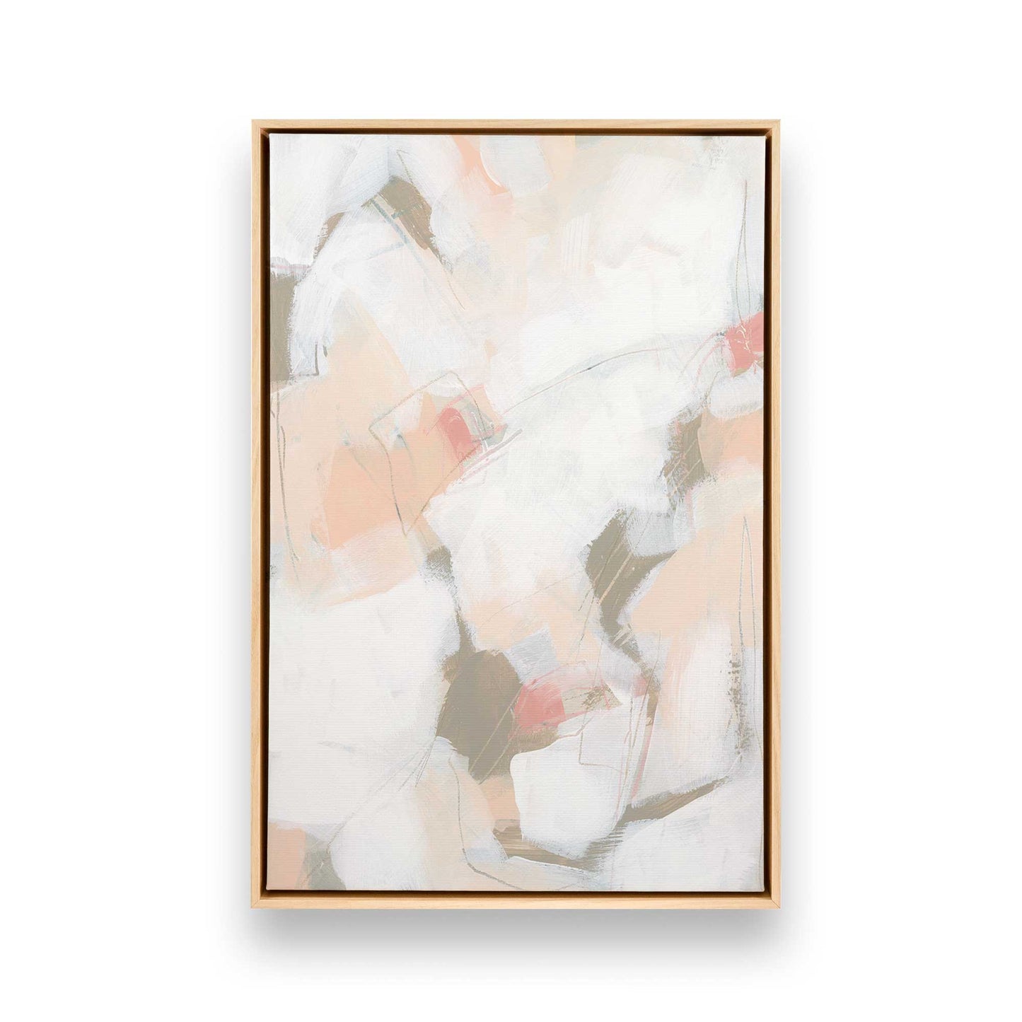 [Color:American Maple], Picture of art in a American Maple frame