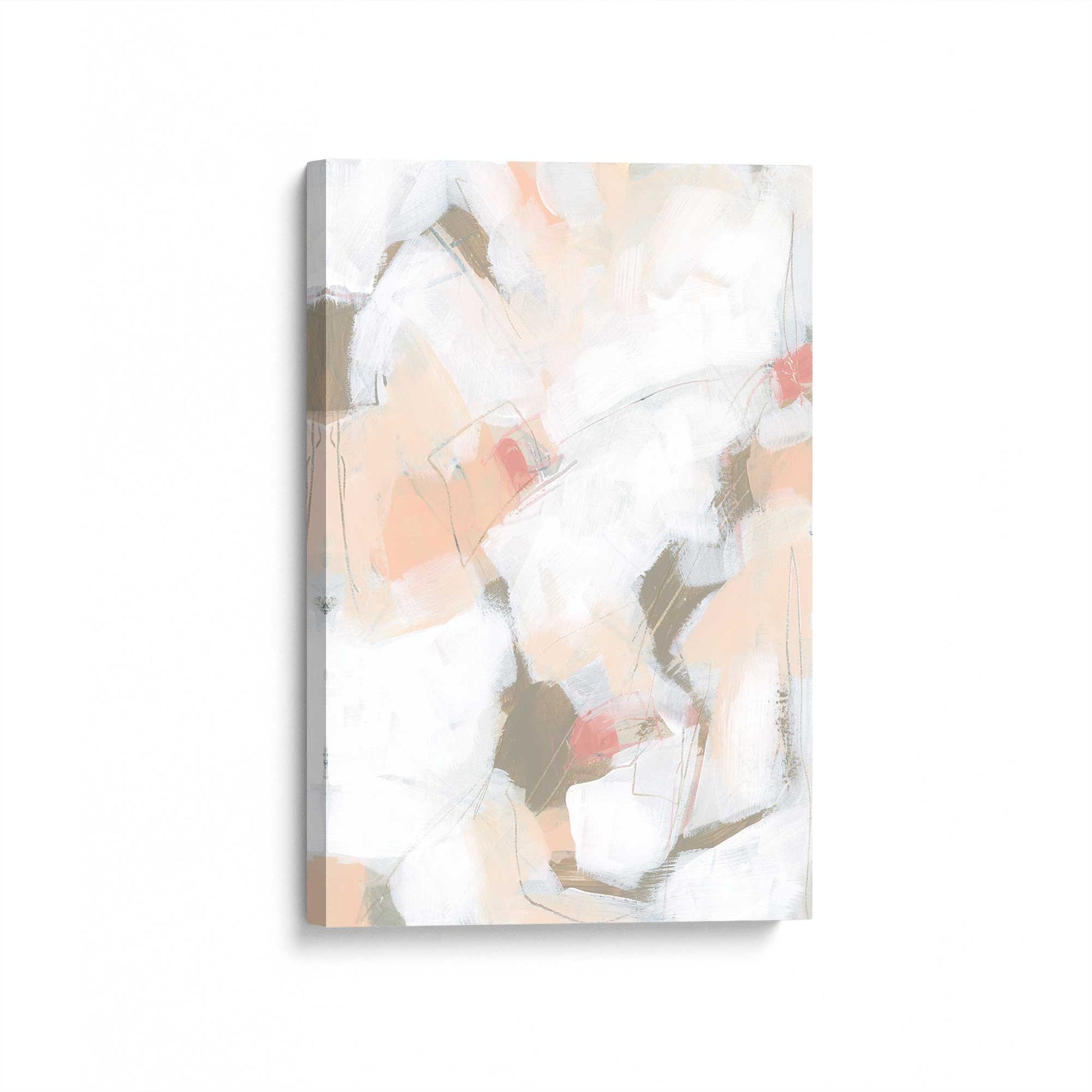 [Color:Stretched Canvas], Picture of art at an angle