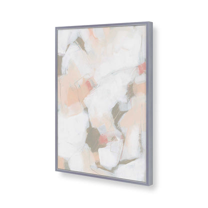 [Color:Polished Chrome], Picture of art in a Polished Chrome frame of the corner