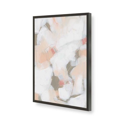 [Color:Satin Black], Picture of art in a Satin Black frame of the corner