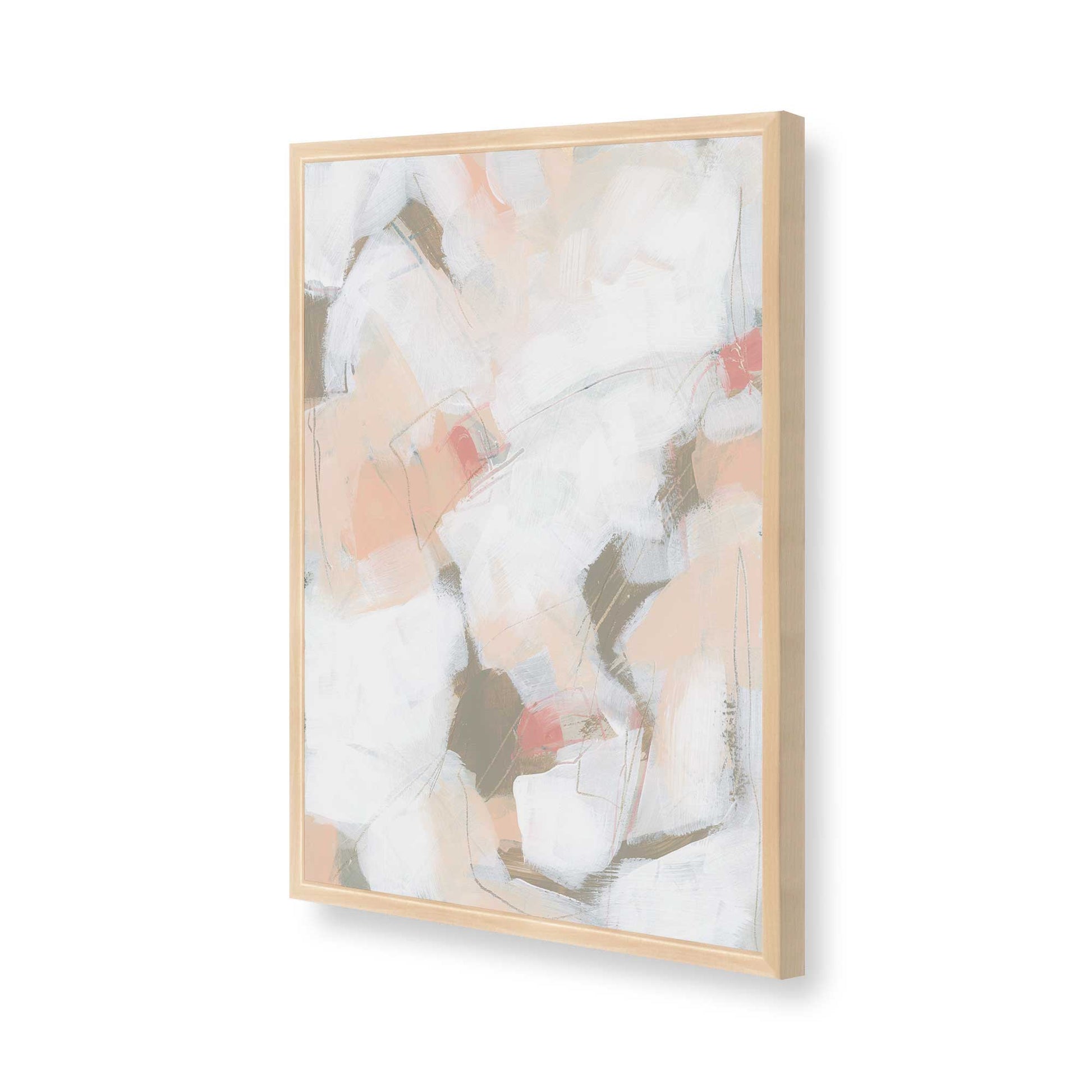 [Color:Raw Maple], Picture of art in a Raw Maple frame of the corner