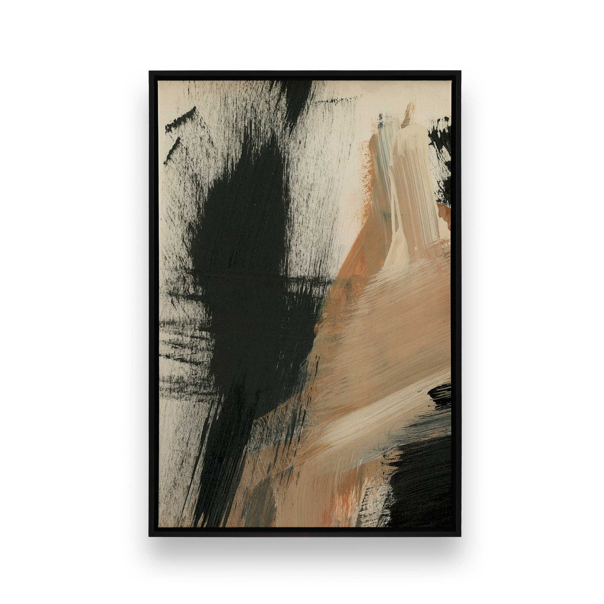 [Color:Satin Black], Picture of art in a Satin Black frame