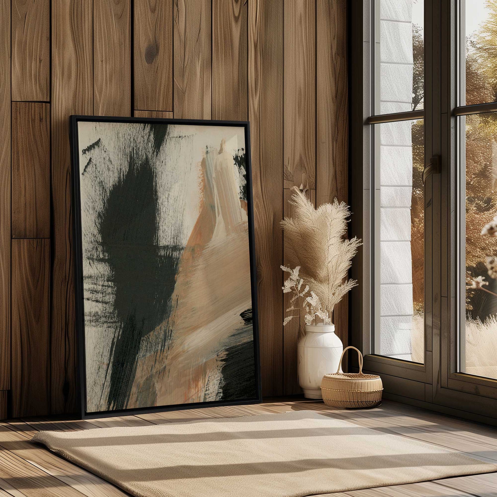 Picture of art in a room