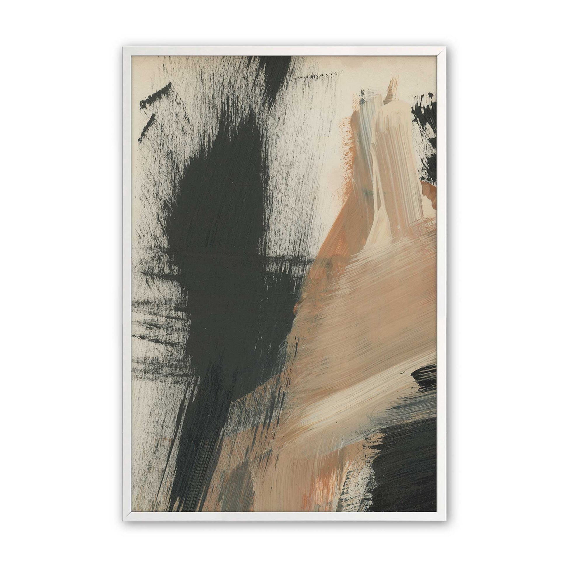 [Color:Opaque White], Picture of art in a Opaque White frame