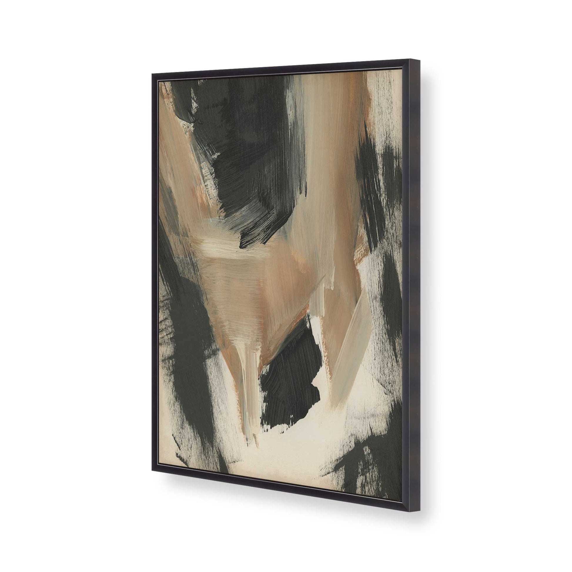 [Color:Weathered Zinc], Picture of art in a Weathered Zinc frame of the corner