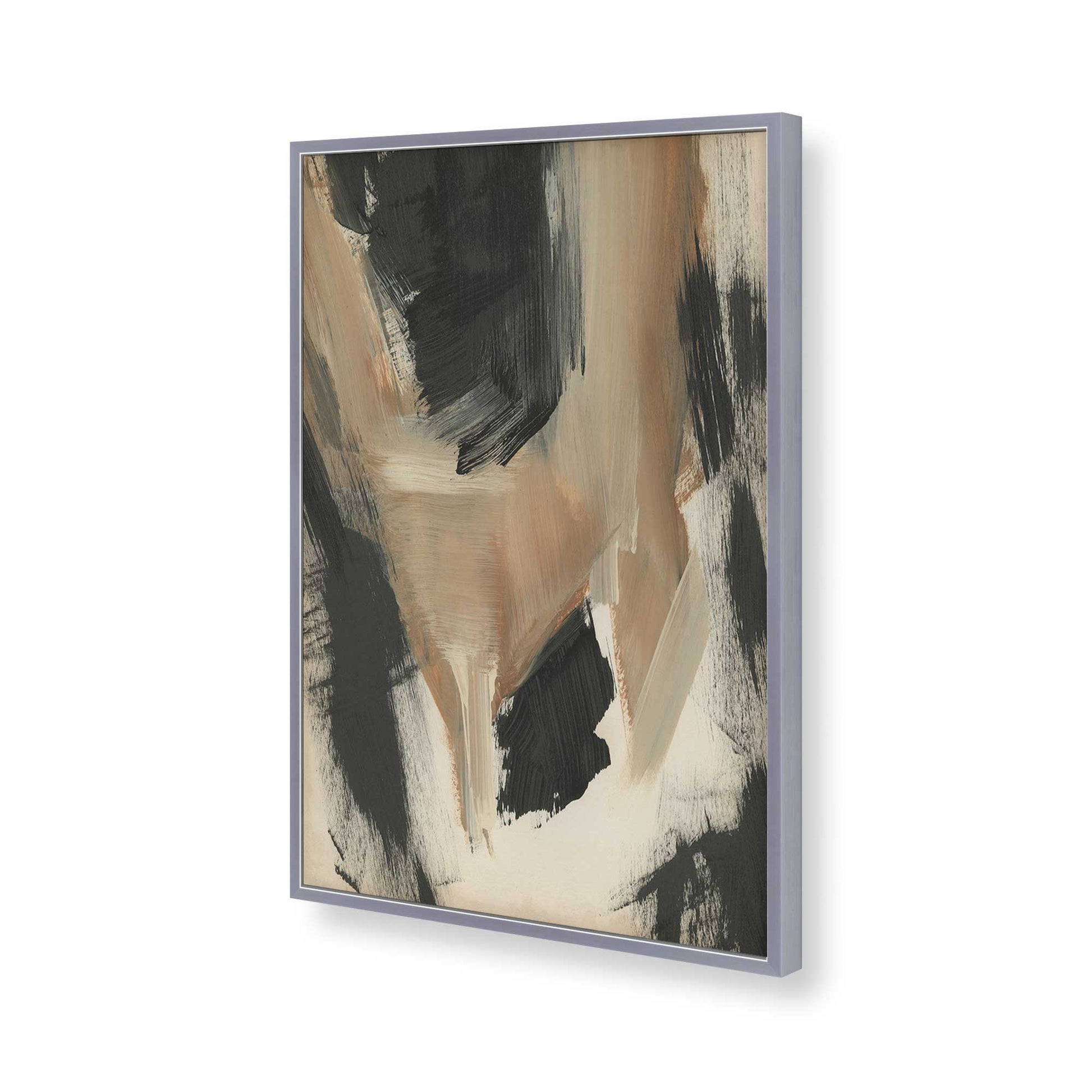 [Color:Polished Chrome], Picture of art in a Polished Chrome frame of the corner