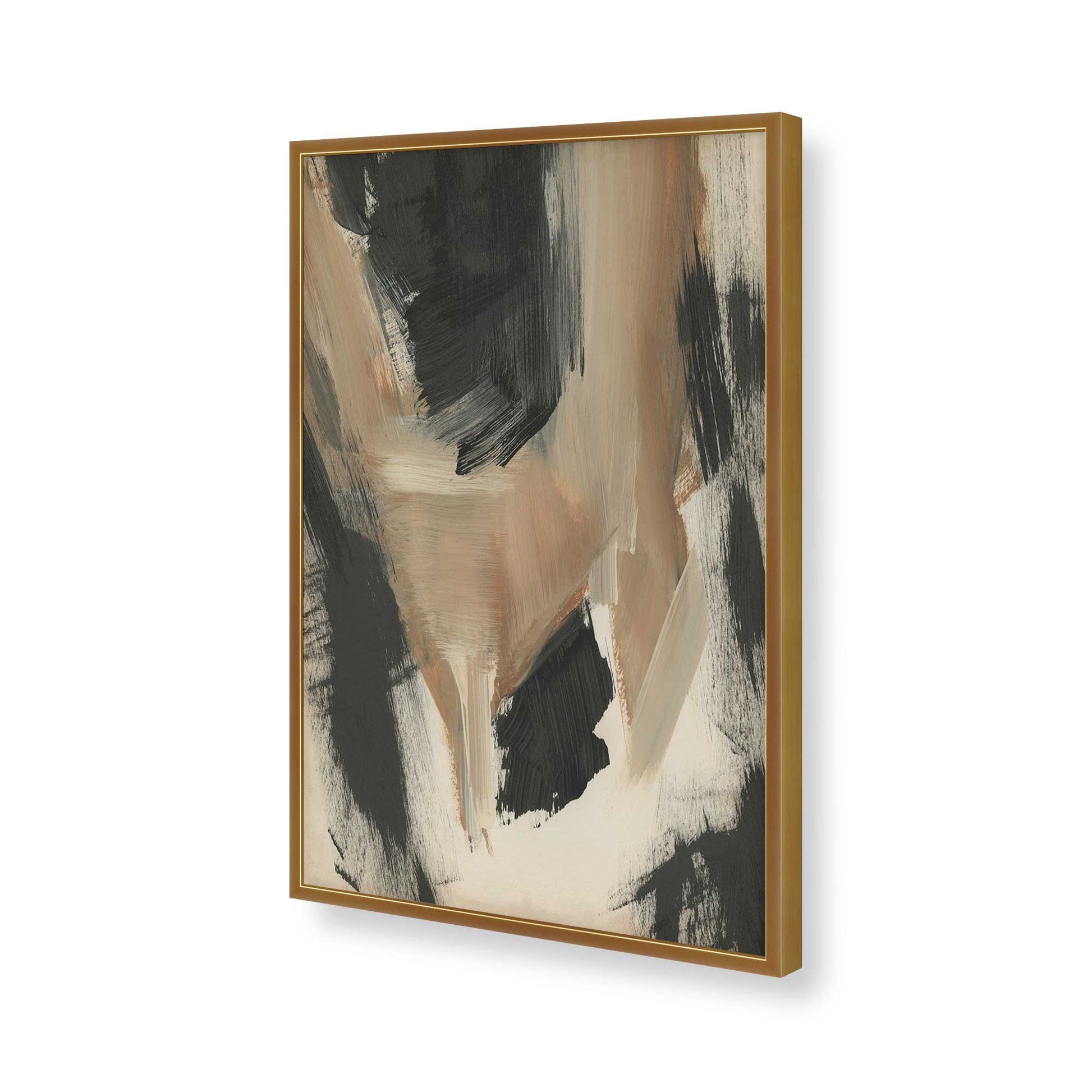 [Color:Polished Gold], Picture of art in a Polished Gold frame of the corner