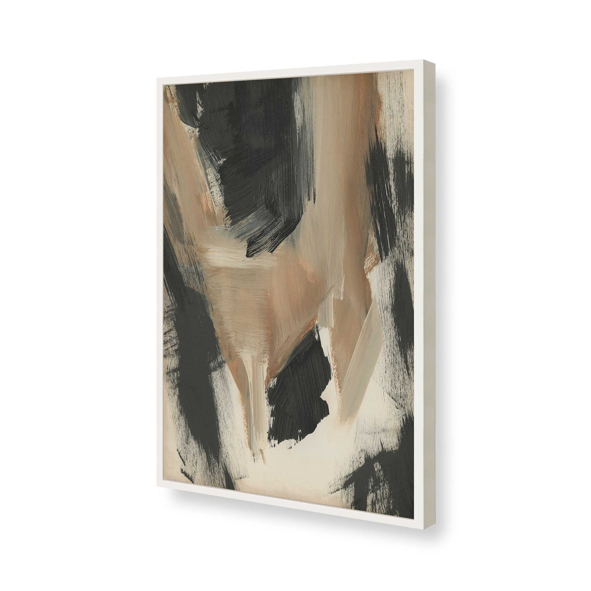 [Color:Opaque White], Picture of art in a Opaque White frame of the corner