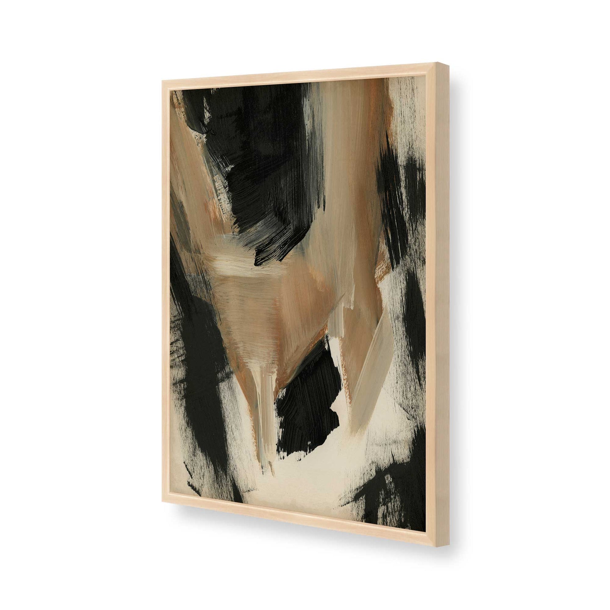 [Color:Raw Maple], Picture of art in a Raw Maple frame of the corner