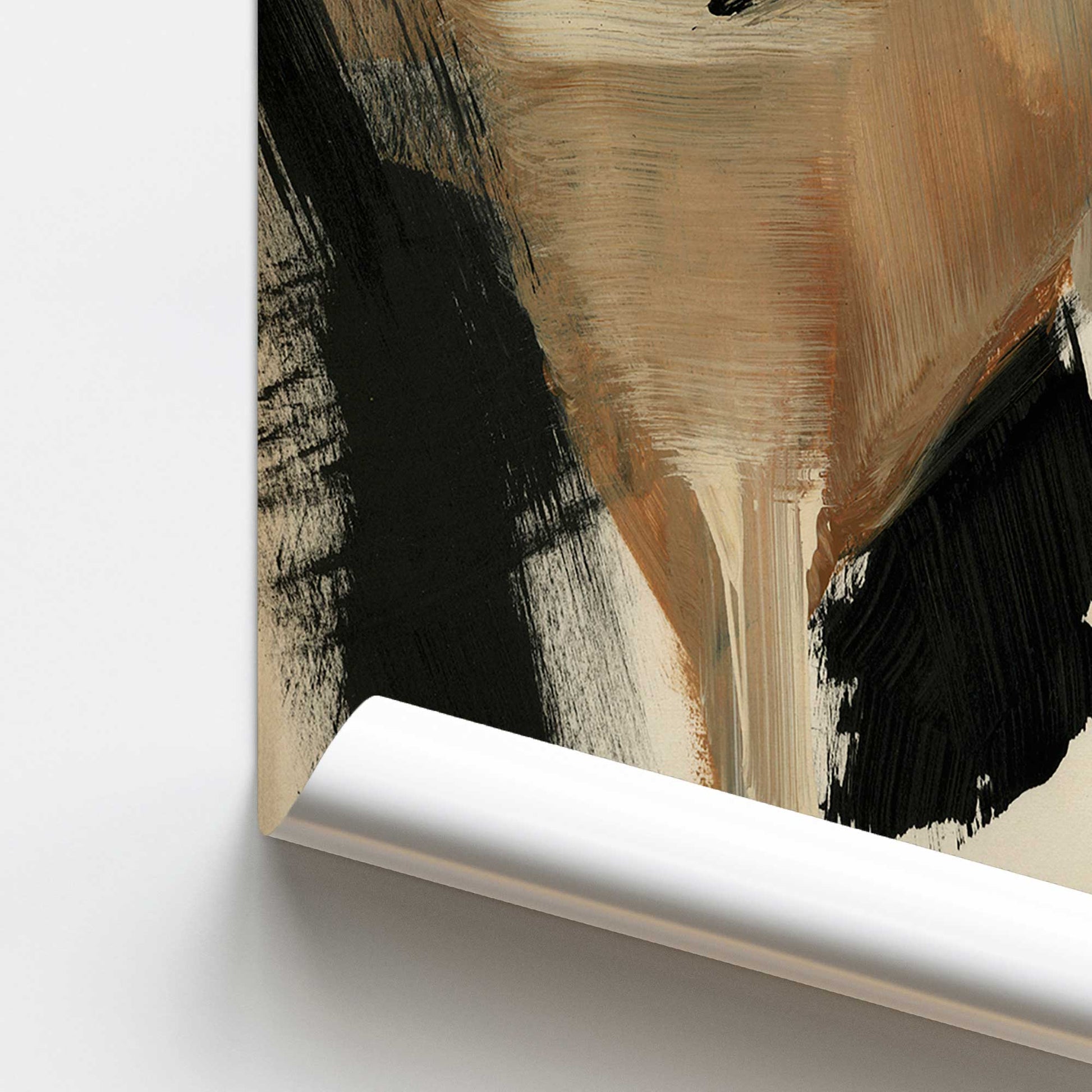 [color:Rolled Print], Picture of close up of art