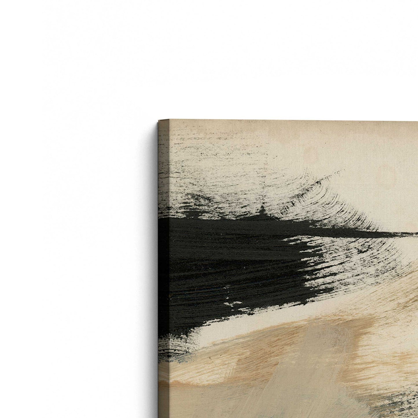 [Color:Stretched Canvas], Picture of the corner of the art