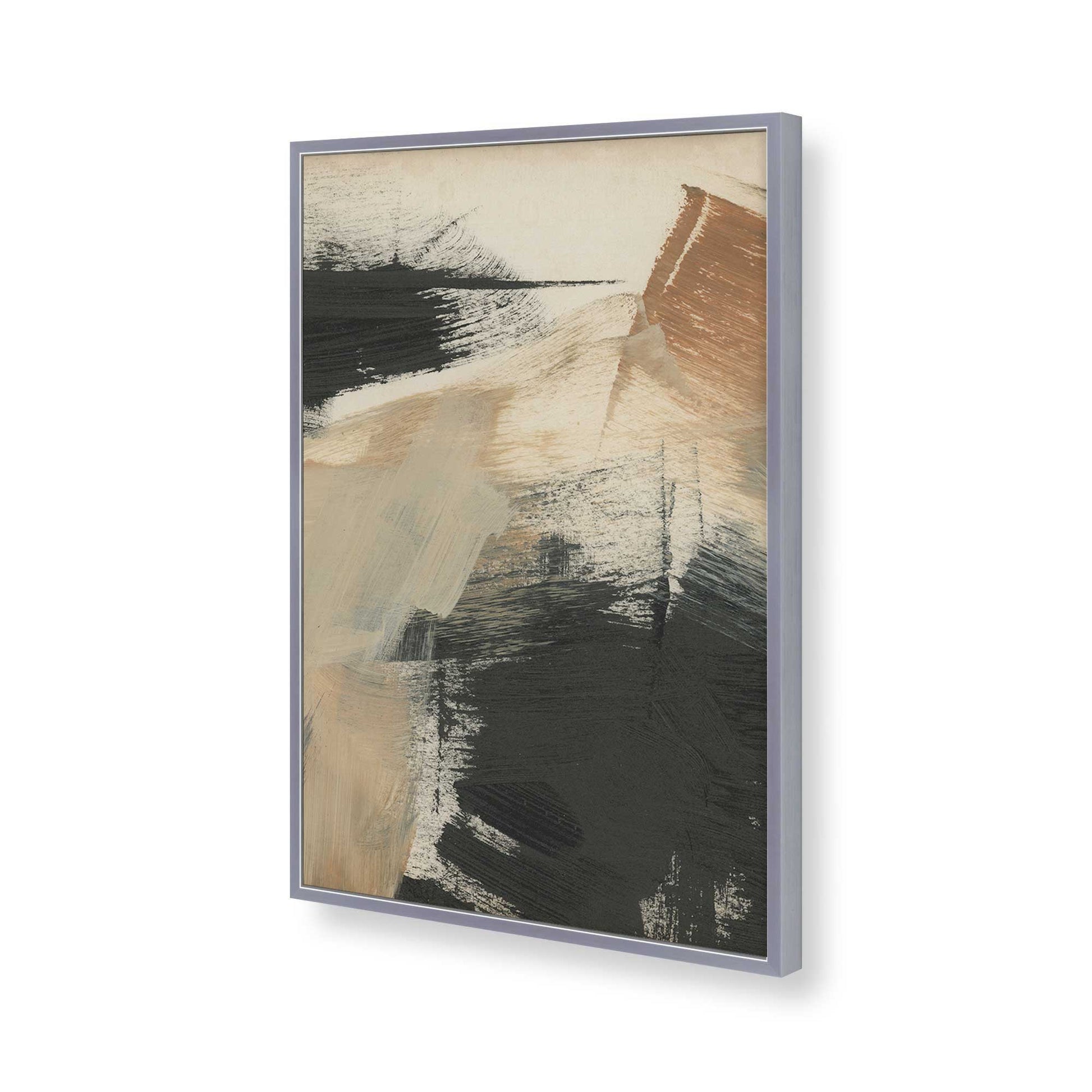 [Color:Polished Chrome], Picture of art in a Polished Chrome frame of the corner