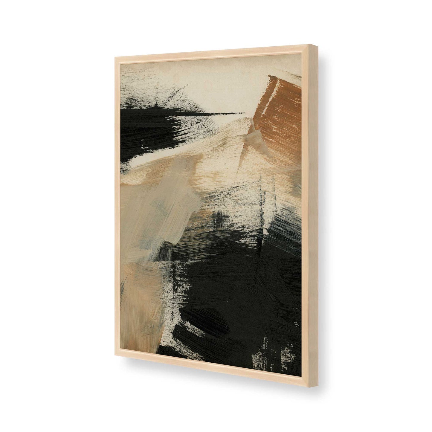 [Color:Raw Maple], Picture of art in a Raw Maple frame of the corner