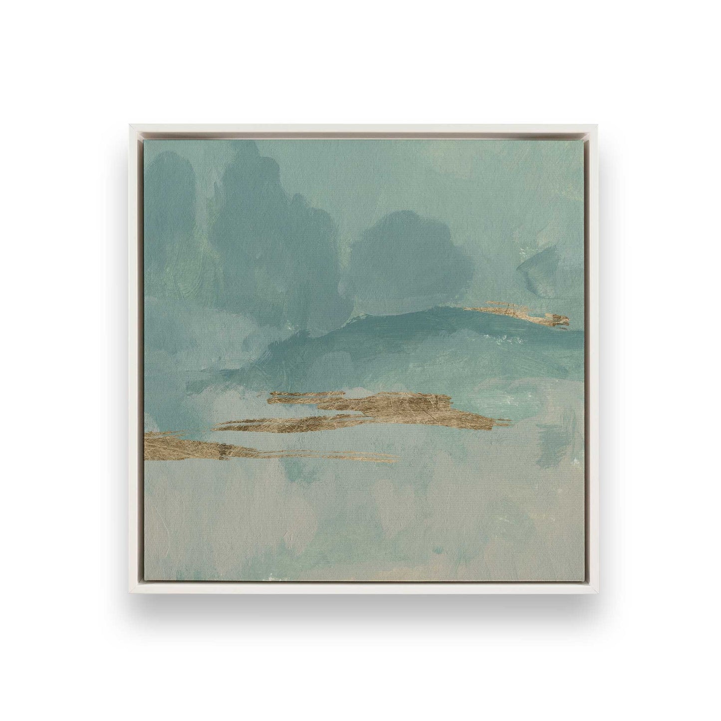[Color:Opaque White], Picture of art in a White frame