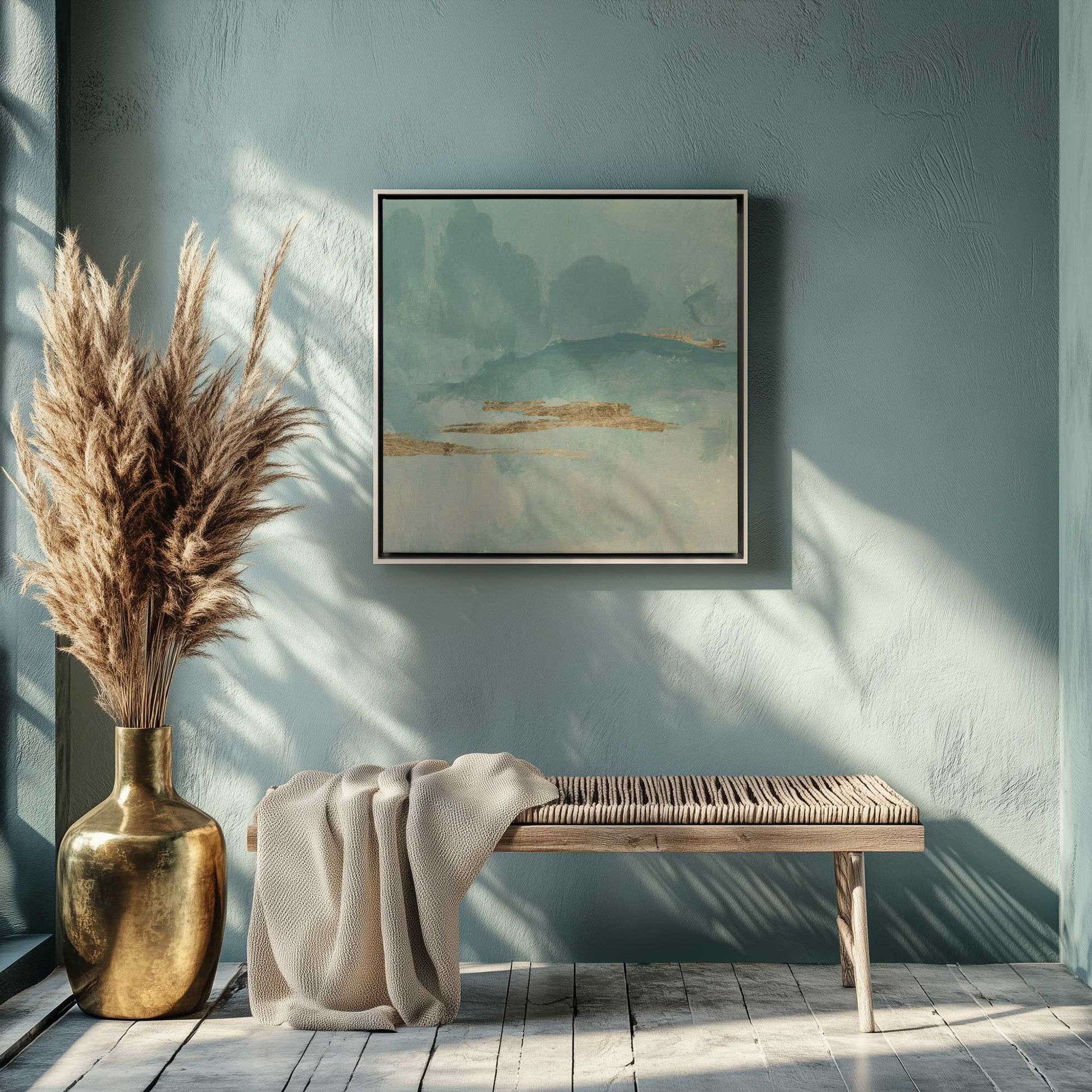 Picture of art in a room