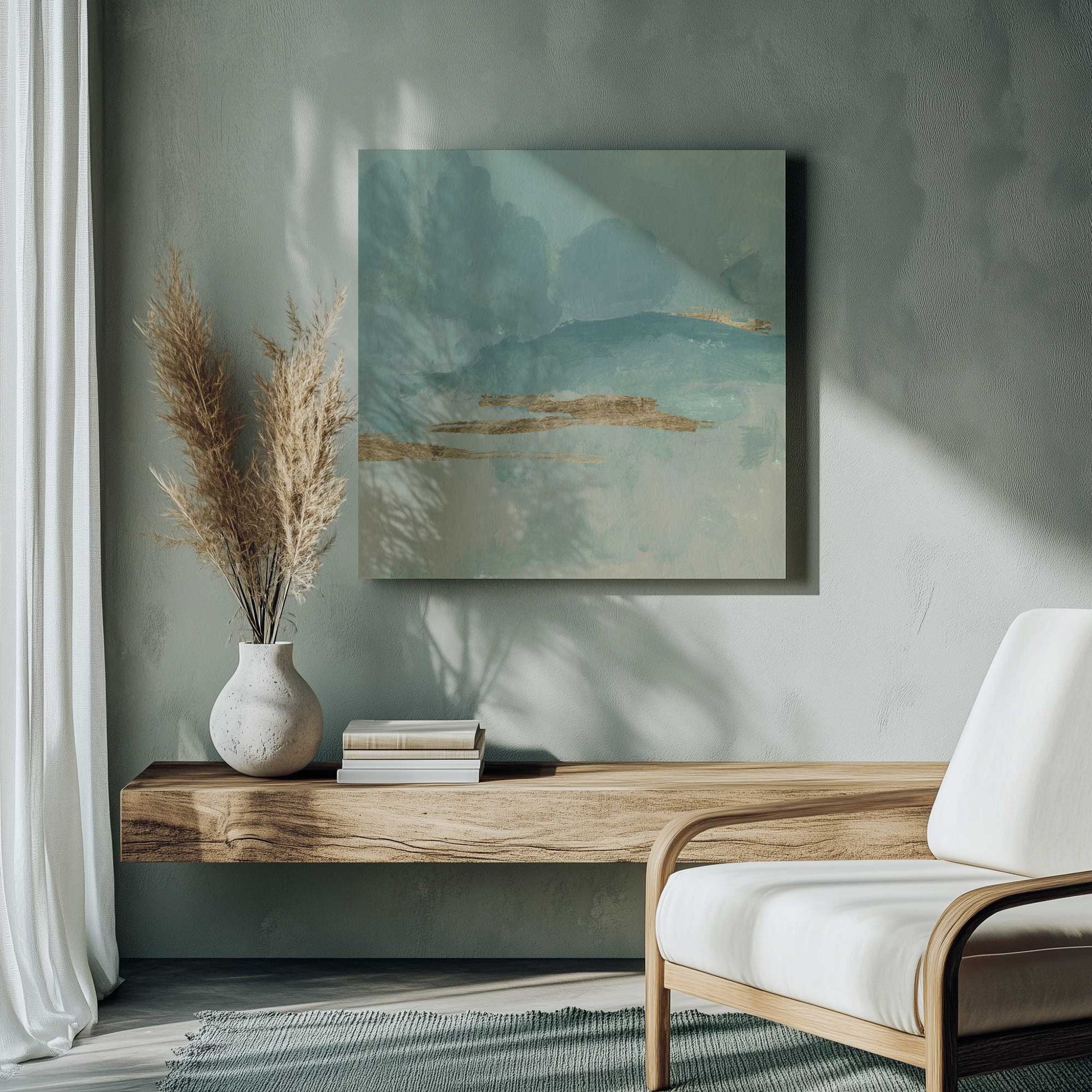 Picture of art in a room
