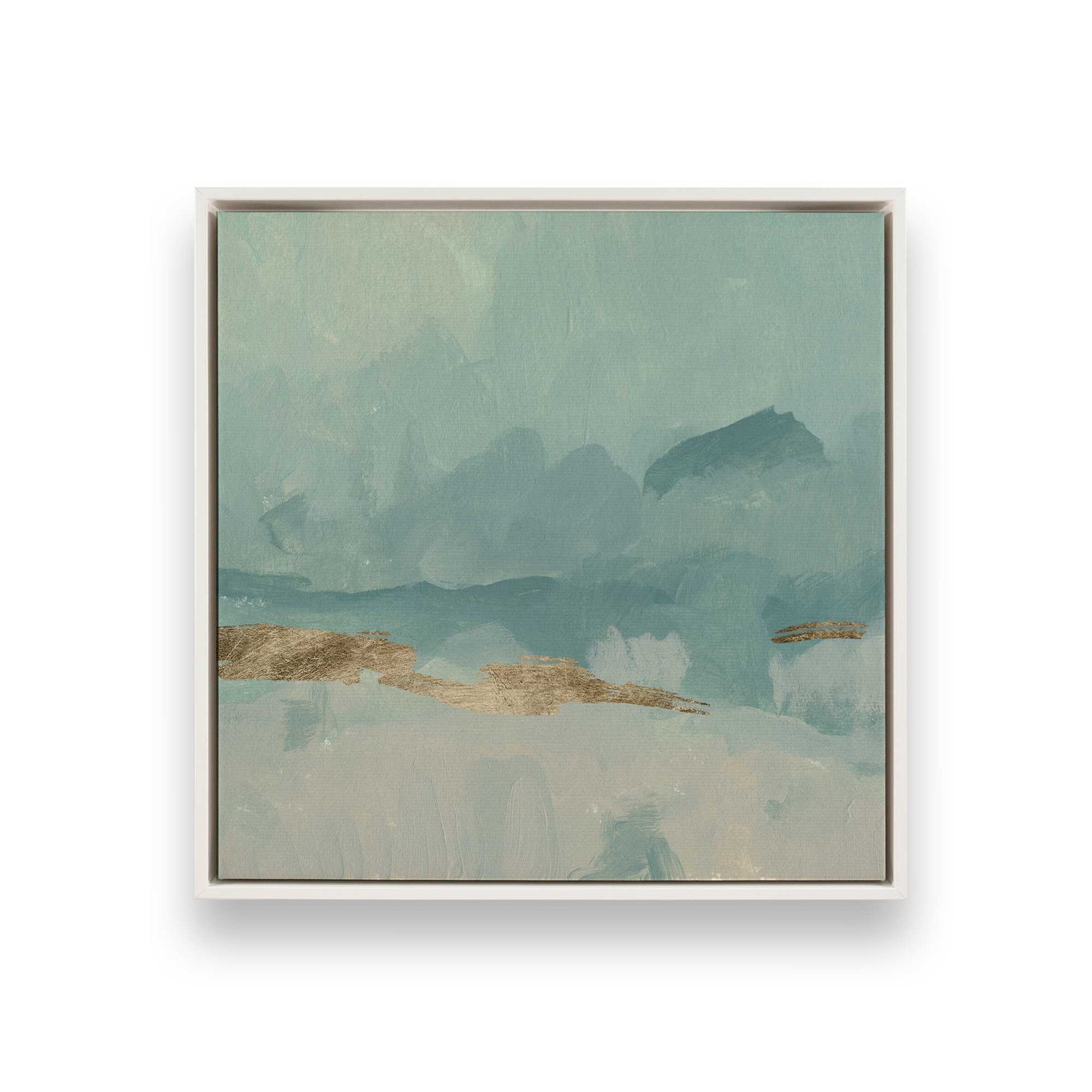 [Color:Opaque White], Picture of art in a White frame
