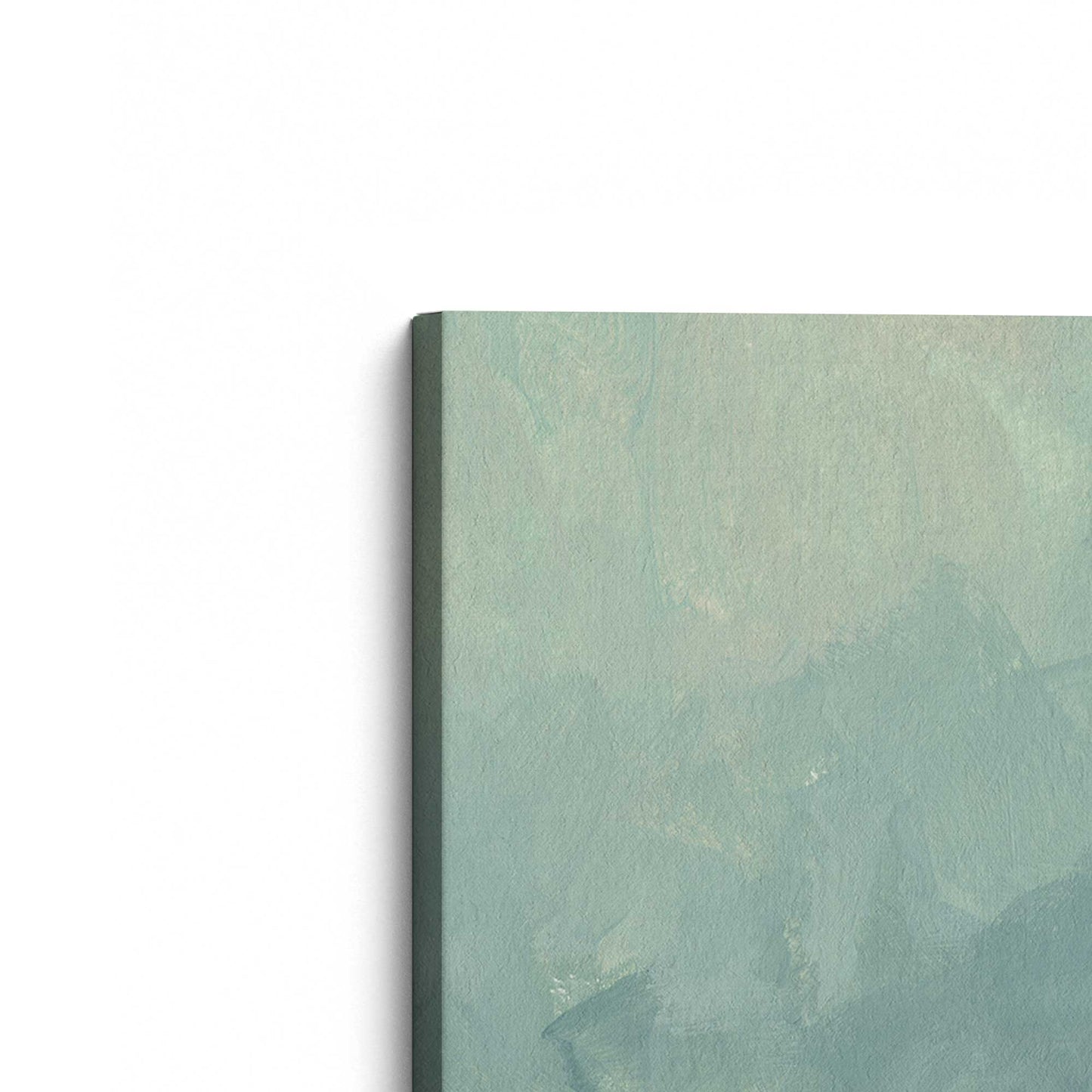 [Color:Stretched Canvas], Picture of art at an angle