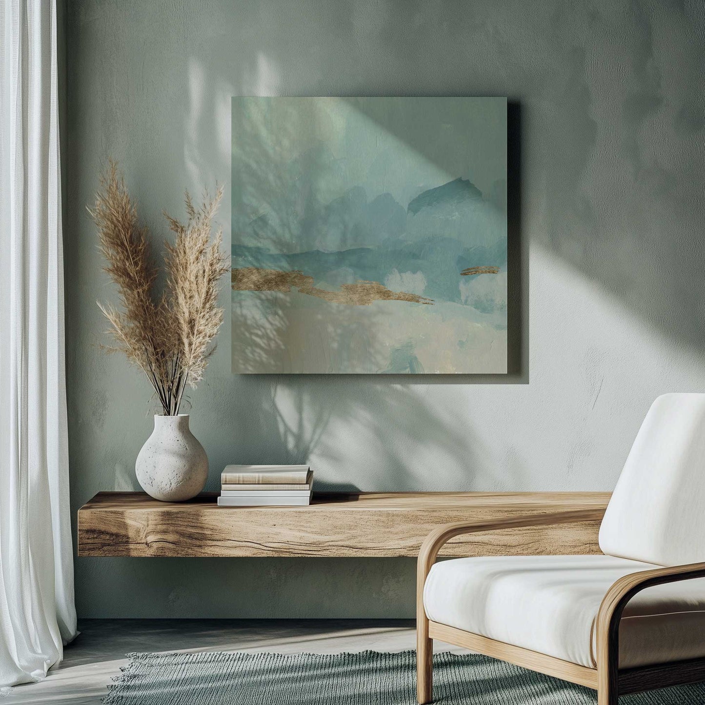 Picture of art in a room