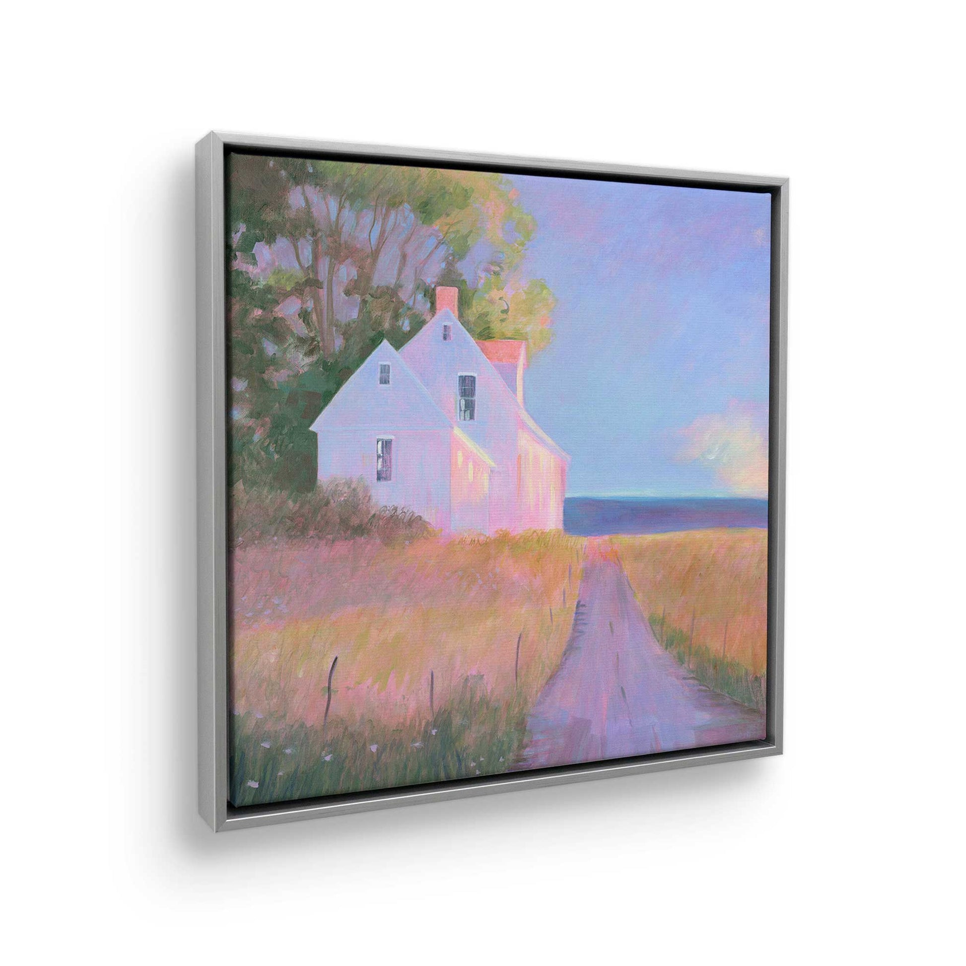 [Color:Polished Chrome], Picture of the corner of the art
