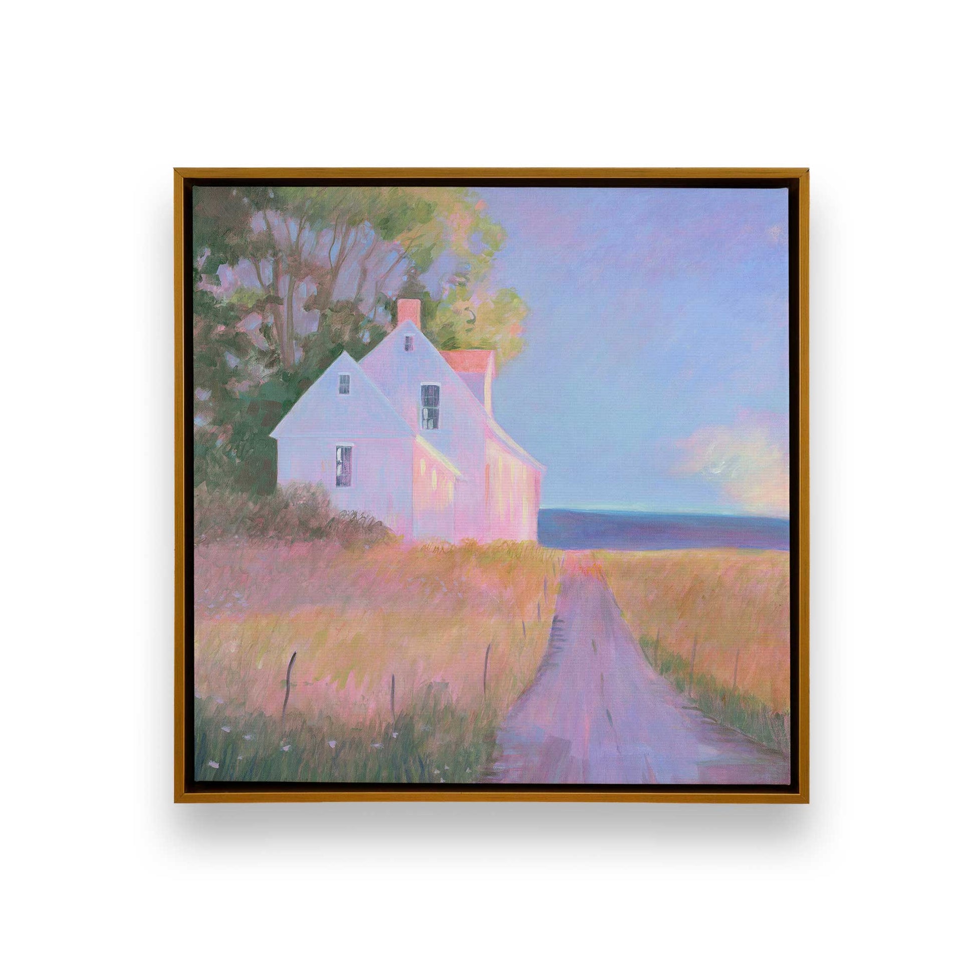 [Color:Polished Gold], Picture of art in a Polished Gold frame