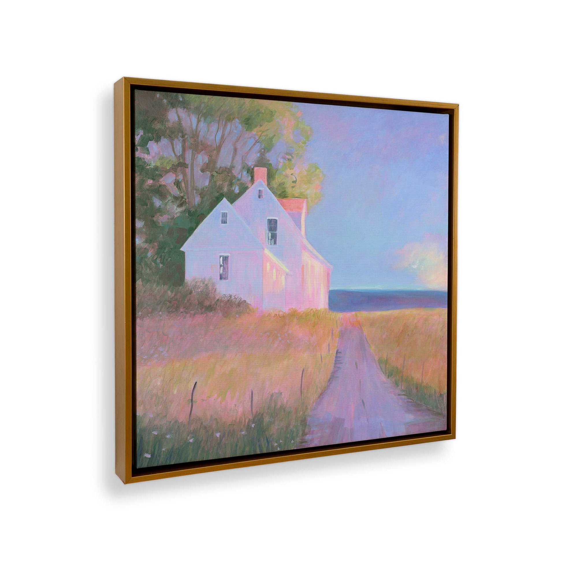 [Color:Polished Gold], Picture of the corner of the art
