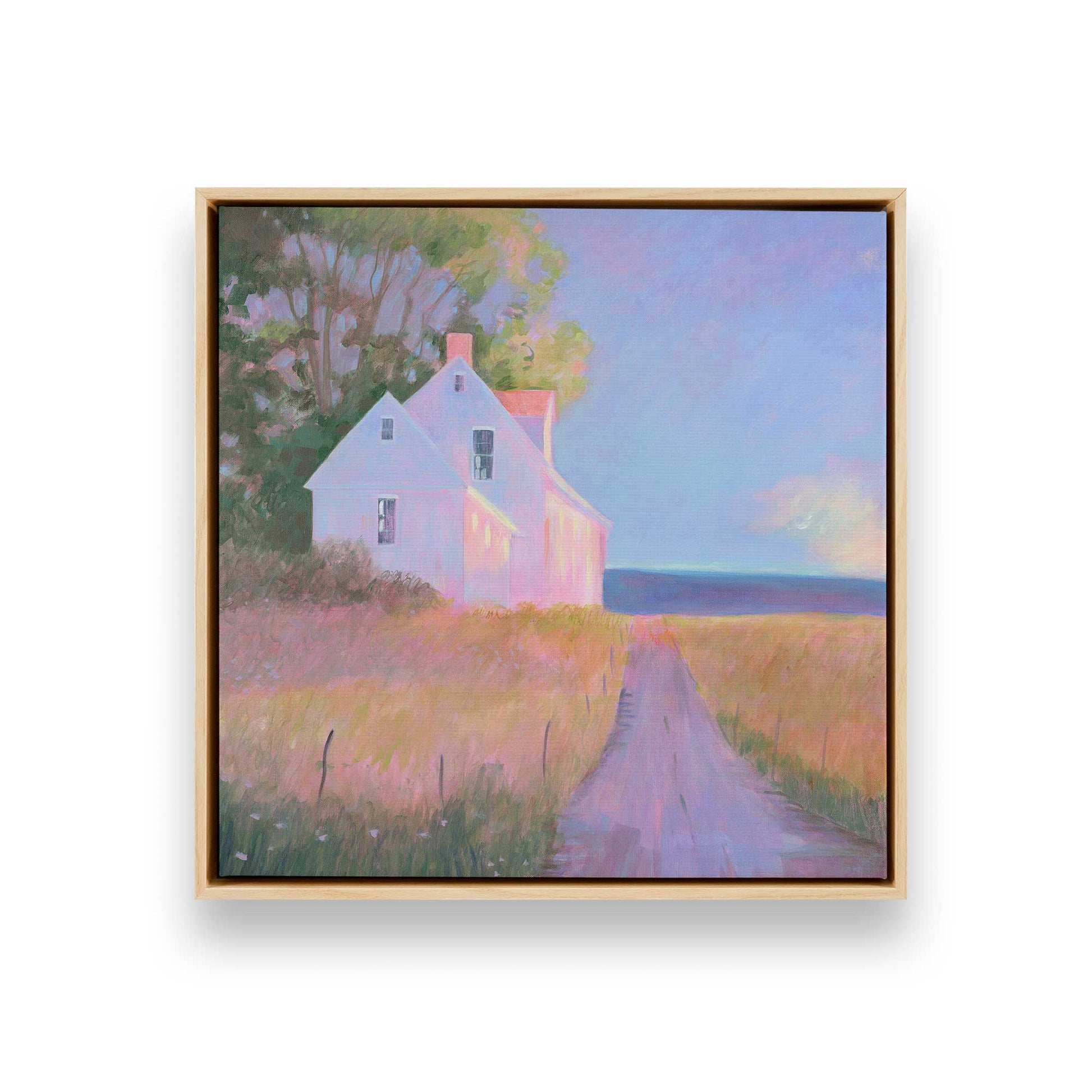 [Color:American Maple], Picture of art in a American Maple frame