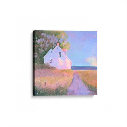 [Color:Stretched Canvas], Picture of the corner of the art