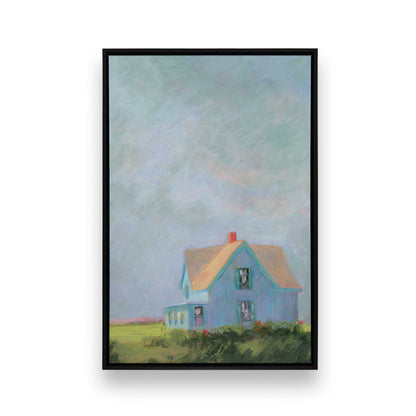 [Color:Satin Black], Picture of art in a Satin Black frame