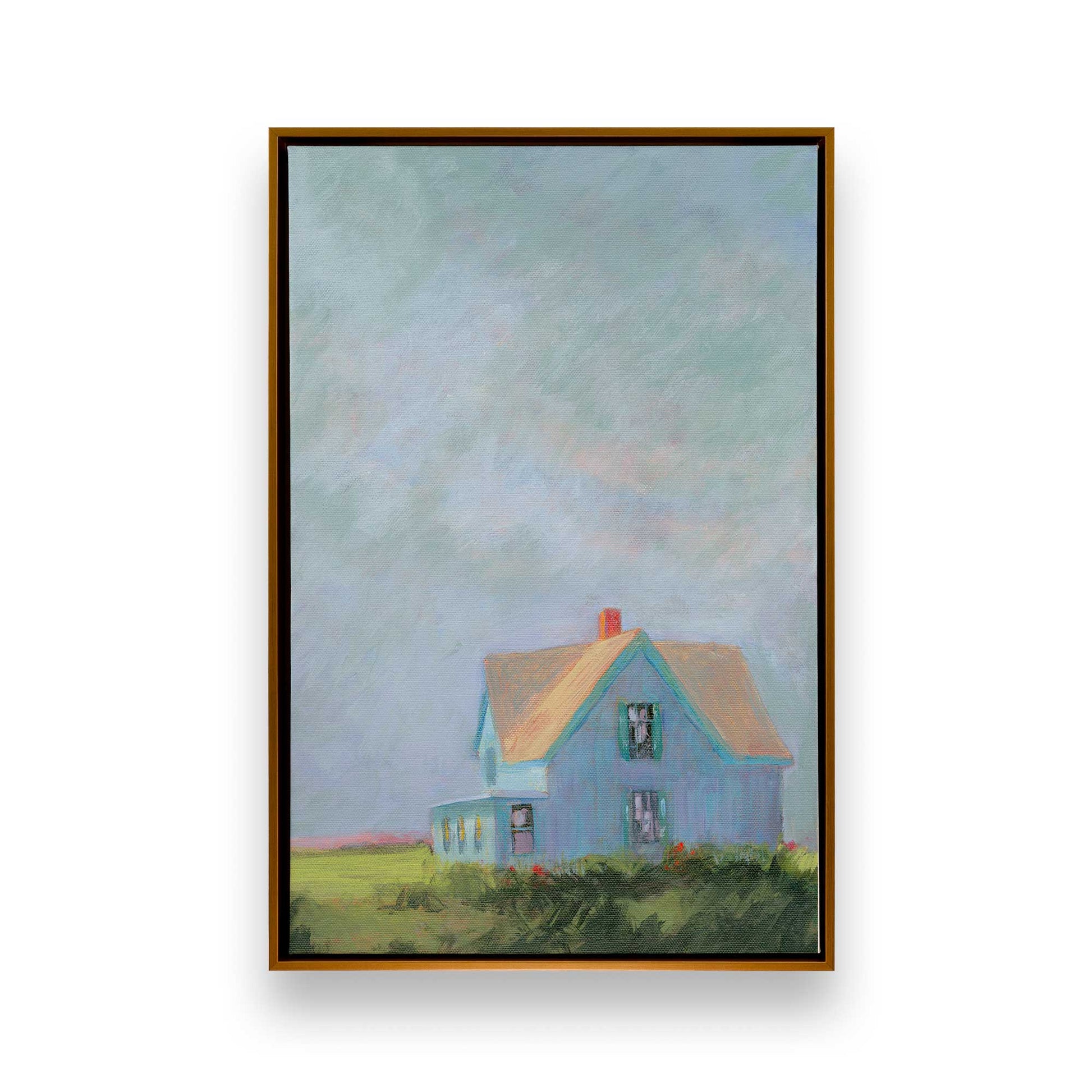 [Color:Polished Gold], Picture of art in a Polished Gold frame